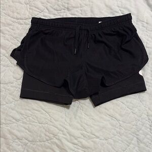 Women's Dri-FIT MID-Waisted 2-in-1 Athletic Shorts